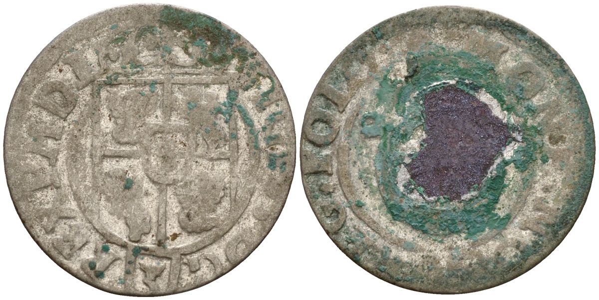 Польша 3 полкера (3 полторака - 1 крейцер) ND (1620-1627) Сигизмунд III Ваза (1587-1632) KM 41 серебро 4158-1064