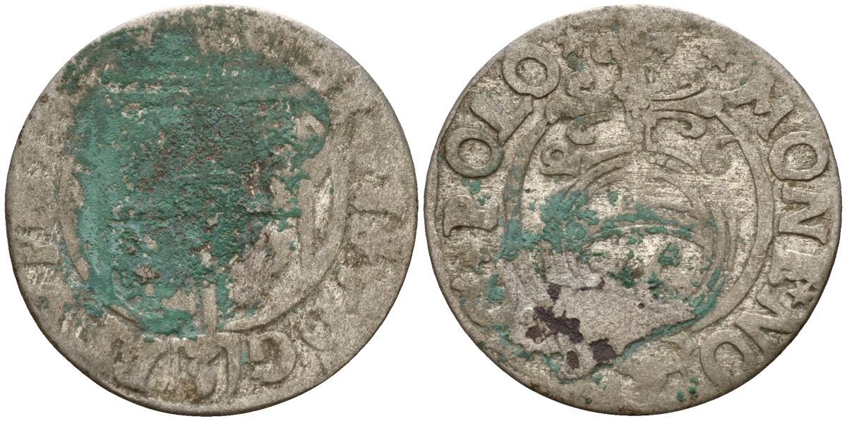 Польша 3 полкера (3 полторака - 1 крейцер) 1626 Сигизмунд III Ваза (1587-1632) Gorecki B.26, KM 41 серебро 4160-213