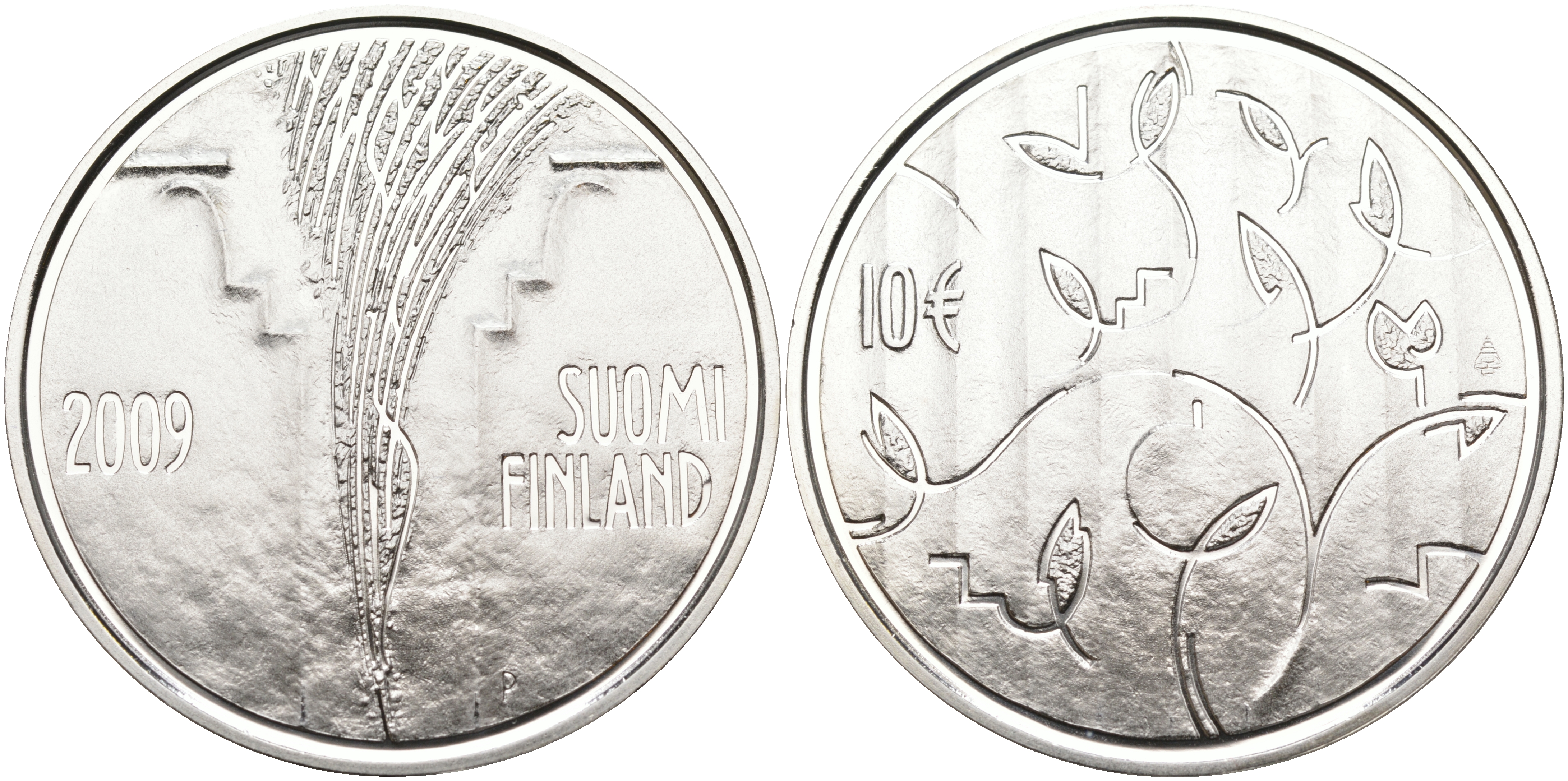 Финляндия 10 евро 2009 200 лет со дня основания сословного собрания. Боргоский сейм KM 173 серебро  PROOF 11-114-42