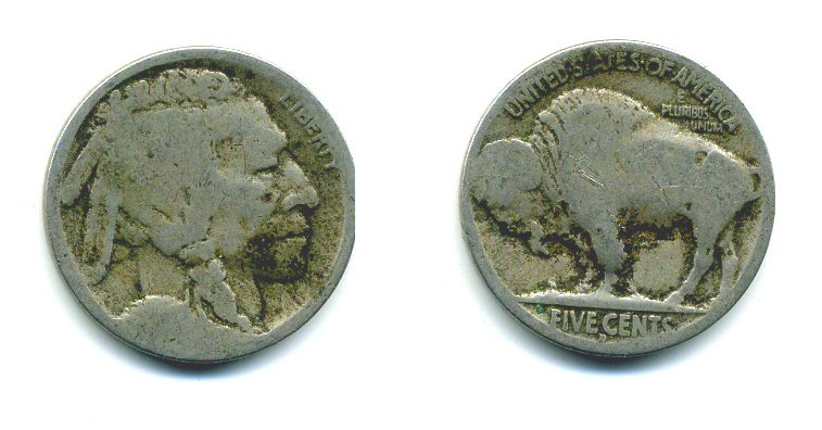 США 5 ЦЕНТОВ ND ИНДЕЕЦ, БИЗОН KM 134 медно-никель 46-2535