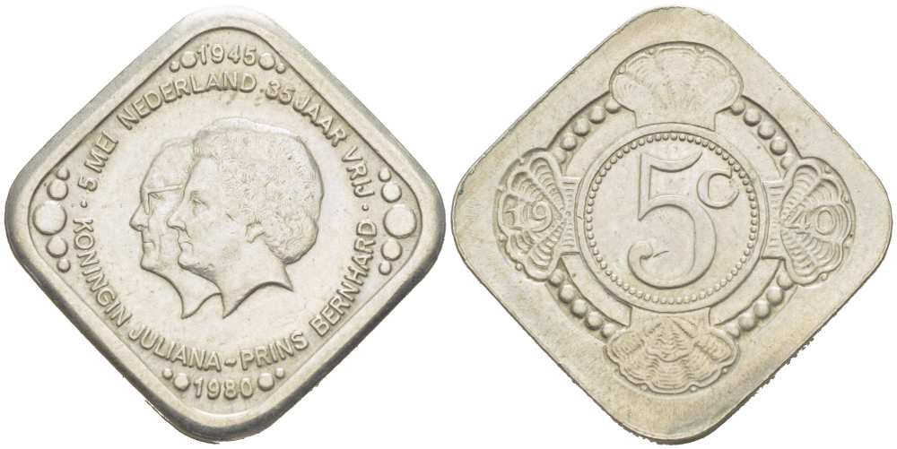 НИДЕРЛАНДЫ ЖЕТОН 1980 35 ЛЕТ ПОБЕДЫ, 8 МАЯ 1945, КОРОЛЕВА ВИЛЬГЕЛЬМИНА И КОРОЛЕВА ЮЛИАНА медно-никель 217-422