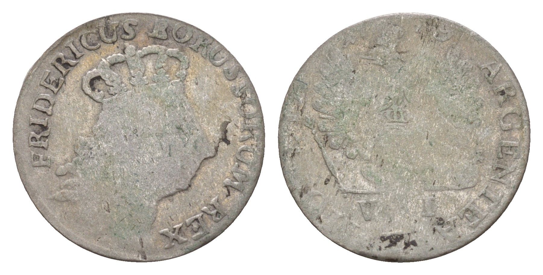 Пруссия 6 грошей 1779 E, Фридрих II (1740-1786) KM A297 серебро 4655-139