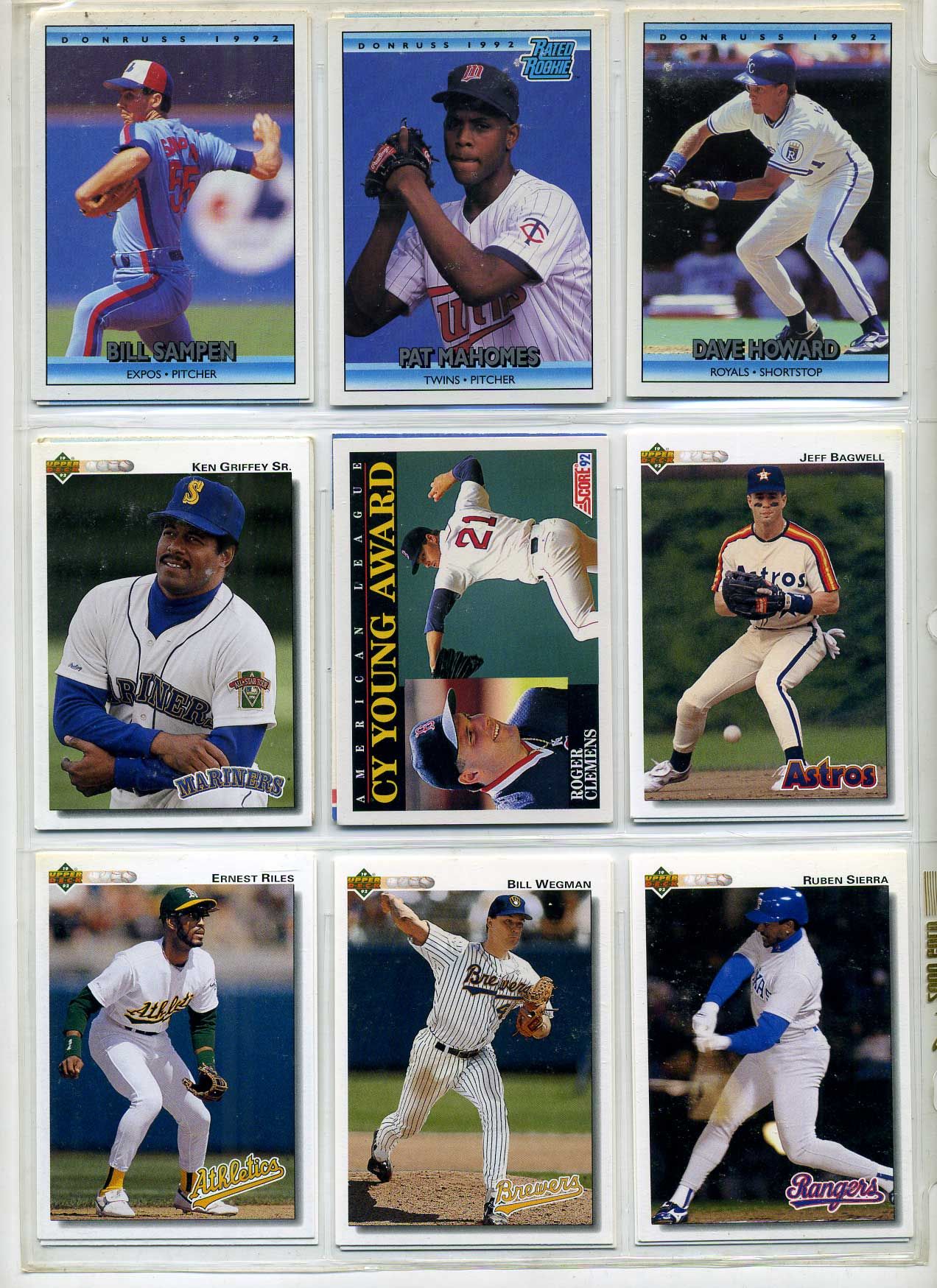 США КАРТОЧКИ БЕЙСБОЛЬНЫЕ 9 штук разных 7501-46