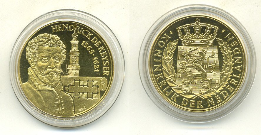 НИДЕРЛАНДЫ МЕДАЛЬ КЕЙЗЕР ХЕНДРИК (1565-1621) UNC 06-130-21
