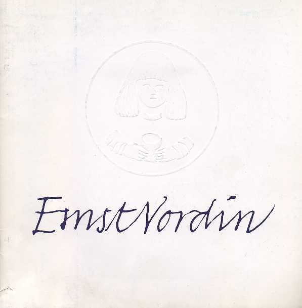 КОРОЛЕВСКИЙ МЮНЦКАБИНЕТ ЭРНСТ НОРДИН (СКУЛЬПТОР) 2003 ERNST NORDIN, KUNGLIGA MYNTKABINETTET, 48 СТРАНИЦ + ЦВЕТНЫЕ ИЛЛЮСТРАЦИИ шведский 00-01-06-23