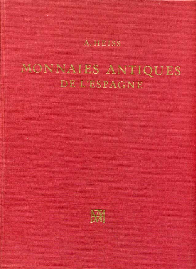 Описание древнейших монет Испании. A.Hess. Париж 1870. Издание 1966 Амстердам. 548 стр. 68 таблиц 00-01-28-10