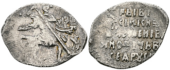 Русское Царство копейка 1606-1610 Василий IV Шуйский, Московский  монетный двор, 0,56 ГР ГиК №252 серебро 262-1631