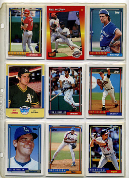 США КАРТОЧКИ БЕЙСБОЛЬНЫЕ 9 штук разных 7501-29