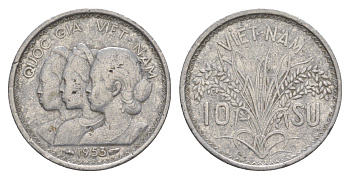 Южный Вьетнам 10 су 1953 KM 1 алюминий 4156-1226