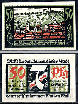 Треффурт (Пруссия, Саксония) 50 пфеннигов 1921 7554-12-2-2