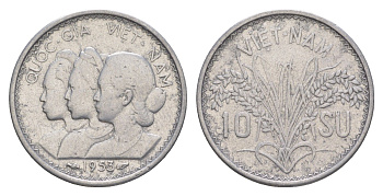 Южный Вьетнам 10 су 1953 KM 1 алюминий 4614-967