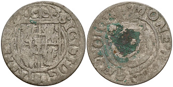 Польша 3 полкера (3 полторака - 1 крейцер) ND (1620-1627) Сигизмунд III Ваза (1587-1632) KM 41 серебро 4158-1149