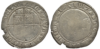 Англия 6 пенсов 1584 Елизавета I (1558-1603) Spink 2578A, North 2015 серебро 1523-832