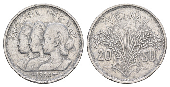 Южный Вьетнам 20 су 1953 KM 2 алюминий 4159-724