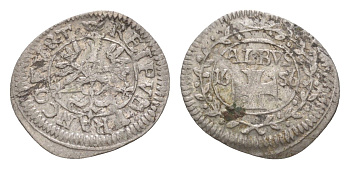 Франкфурт 1 альбус 1656 KM 108.2 серебро 4655-125