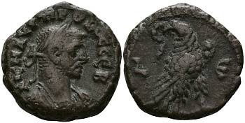 Римская Империя, Провинция Египет тетрадрахма 279 - 280 Проб / орел, Александрия Good Very fine Dattari 5553 биллон 1073-9-57