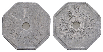 Бельгия жетон S.E.O. - Spaarzaamheid Economie 1892 алюминий 413-6813