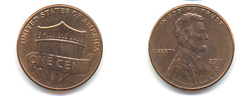 США 1 ЦЕНТ 2011 D ЛИНКОЛЬН KM NEW цинк плакированный медью UNC 179-633