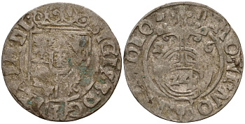 Польша 3 полкера (3 полторака - 1 крейцер) 1626 Сигизмунд III Ваза (1587-1632) Gorecki B.26, KM 41 серебро 4160-219
