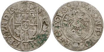 Польша 3 полкера (3 полторака - 1 крейцер) 1622 Сигизмунд III Ваза (1587-1632) Gorecki B.22 серебро 4158-1238