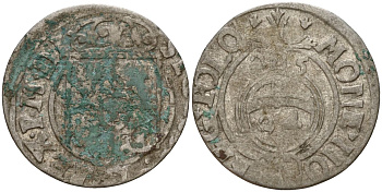 Польша 3 полкера (3 полторака - 1 крейцер) 1625 Сигизмунд III Ваза (1587-1632) Gorecki B.25, KM 41 серебро 4158-1016