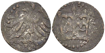 Польша 1 денарий 1389-1395 Владислав III (1434-1444), вес 0,34 гр. серебро 1517-513