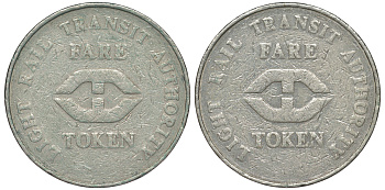 Нидерланды жетон ND токен для оплаты проезда медно-никель 00-00