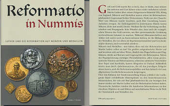 ШНЕЛЛЬ ШТАЙНЕР ДЕНЕЖНАЯ РЕФОРМА: МАРТИН ЛЮТЕР И ЕГО ВЛИЯНИЕ НА МОНЕТЫ И МЕДАЛИ 2014 SCHNELL STEINER, REFORMATIO IN NUMMIS: LUTHER UND DIE REFORMATION AUF MUNZEN UND MEDAILLEN, В КНИГЕ, ПОЛНОЙ ЦВЕТНЫХ ИЛЛЮСТРАЦИЙ, РАССКАЗЫВАЕТ О ВЛИЯНИИ МАРТИНА ЛЮТЕРА НА К