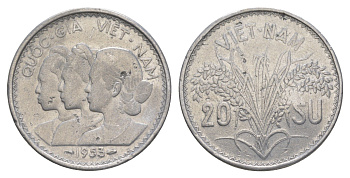 Южный Вьетнам 20 су 1953 KM 2 алюминий 4159-457