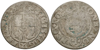 Польша 3 полкера (3 полторака - 1 крейцер) ND (1620-1627) Сигизмунд III Ваза (1587-1632) KM 41 серебро 4158-1147