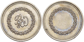 АНГЛИЯ ИГРОВОЙ ЖЕТОН ND R&W, ДИАМЕТР 23 ММ. медно-никель 217-856