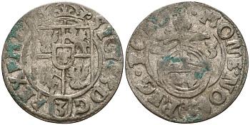 Польша 3 полкера (3 полторака - 1 крейцер) 1623 Сигизмунд III Ваза (1587-1632) Gorecki B.23, KM 41 серебро 4158-934
