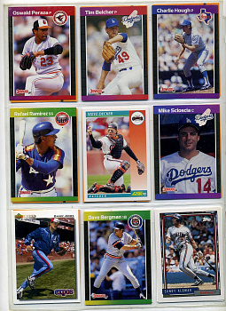 США КАРТОЧКИ БЕЙСБОЛЬНЫЕ 9 штук разных 7501-44