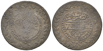 Турция 20 пара 1808 AH 1223, Махмуд II (1808-1839) KM 596 серебро 4567-126