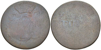 Бавария, Берг 1/2 штюбера ND Максимилиан IV Иосиф (1799-1806) KM 2 медь 210-1153