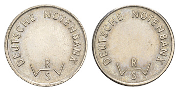 ГДР жетон центрального банка ND (1948-1964) медно-никель 4639-946