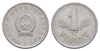 Венгрия 1 форинт 1949 KM 545 алюминий 4633-432