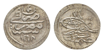 Египет 1 пара 1755 AH 1168 KM 95 серебро 5010-1535