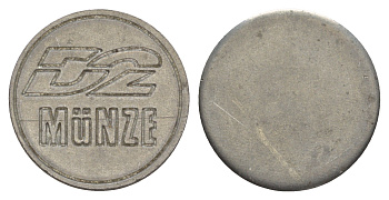 Германия телефонный жетон - D2 диаметр 23 мм, вес 6,6 гр медно-никель 4656-624