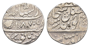 Индия, Сикхская империя 1 рупия 1870 серебро 4178-624