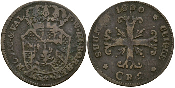 Невшатель, Швейцария 1/2 батцена 1800 KM 57 биллон 4132-1255