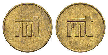 Европа жетон жетон диаметр 21,5 мм, вес 5,9 гр латунь 4656-644