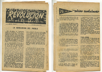 КУБА ГАЗЕТА РЕВОЛЮЦИОНЕР 1958 22 ДЕКАБРЯ 1958 бумага 504-36-1