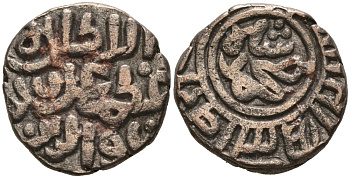 Индия 2 гани 1296-1316 AD Делийский Султанат, Ала аль-Дин Мохаммед биллон 192-925
