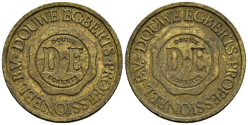 Нидерланды жетон ND жетон кофемашины - Douwe Egberts латунь 4167-411