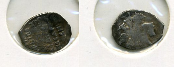 РОССИЯ ИВАН IV А серебро 507-2633