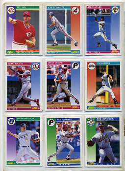 США КАРТОЧКИ БЕЙСБОЛЬНЫЕ 9 штук разных 7501-8