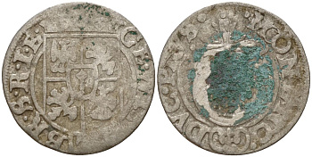 Бранденбург-Пруссия 3 полкера (3 полторака - 1 крейцер) ND (1624-1635) KM 116 серебро 4158-1142