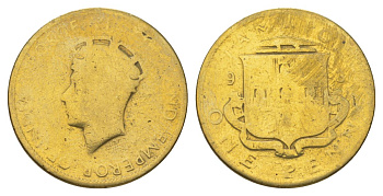 Ямайка 1 пенни 1937 KM 29 никель латунь 4628-417