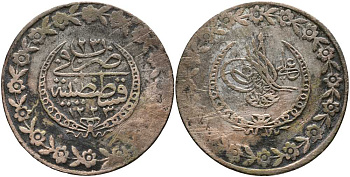 ТУРЦИЯ 5 ПИАСТРОВ 1831 1223/23 ГОД, MAHMUD II (1808-1839), ВОСЬМАЯ СЕРИЯ, ОСМАНСКАЯ ИМПЕРИЯ KM 591 серебро 603-334